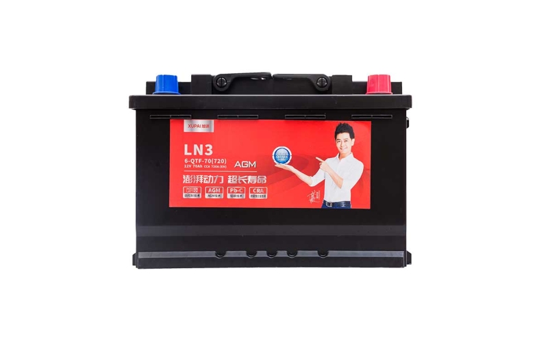 征途国际6-QTF-70-LN3长寿命汽车启停电瓶
