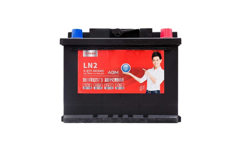 征途国际6-QTF-60-LN2 长寿命汽车启停电瓶