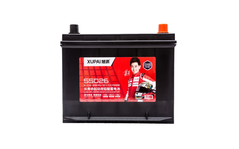 征途国际6-QW-89MIN/55D26长寿命汽车起动电池